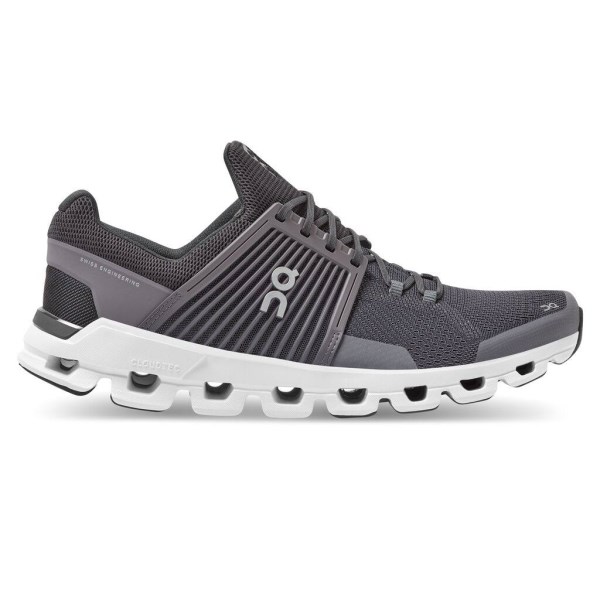 On Cloudswift Classic - Mens Running Shoes - Shark/Shadow