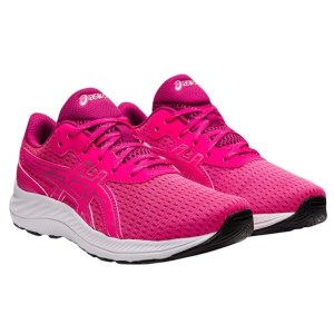 Asics Gel Excite 9 GS - Kids Running Shoes - Pink Glo/Pure Silver