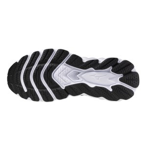 Mizuno Wave Sky 8 - Mens Running Shoes - Black/Metallic Gray/White