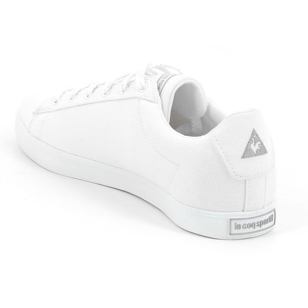 Le Coq Sportif Agate Lo Canvas - Womens Sneakers - Optical White/Old Silver
