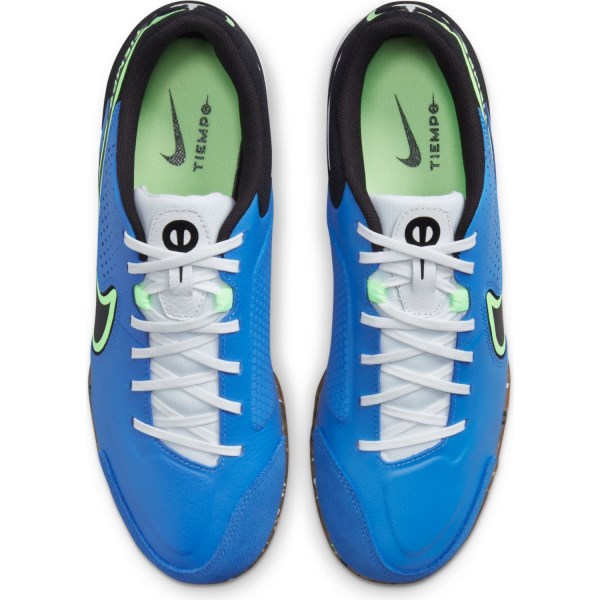 Nike Tiempo Legend 9 Academy Indoor Court - Mens Soccer Shoes - Light Photo Blue/Black Lime Glow