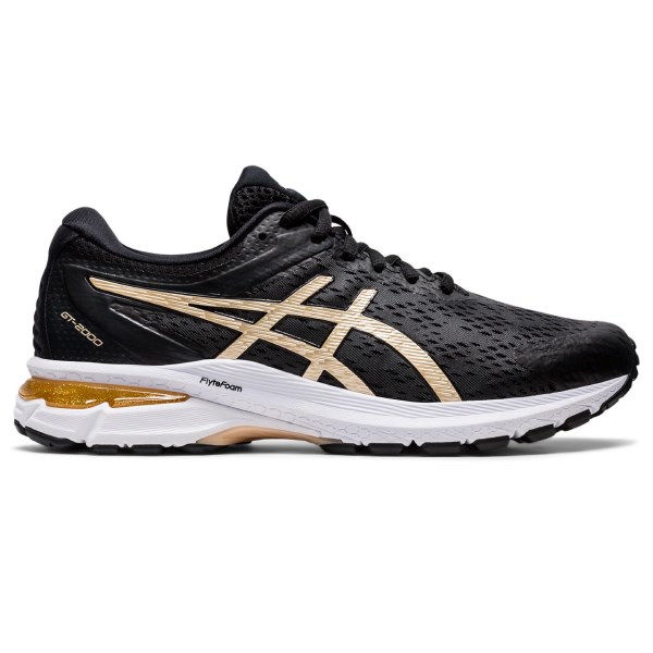 Asics GT 2000 SX Womens Training Shoes Black Champagne Sportitude