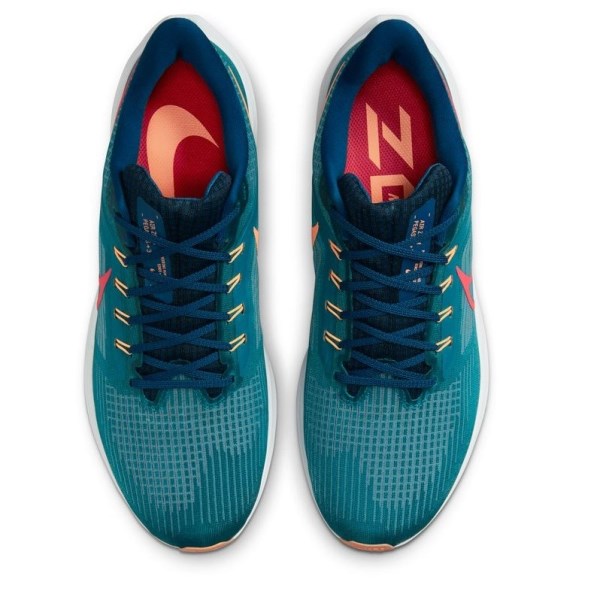 Nike Air Zoom Pegasus 39 - Mens Running Shoes - Bright Spruce/Light Crimson/Valerian Blue