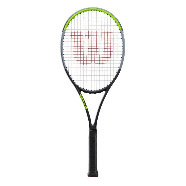 Wilson Blade 98 V7.0 18/20 Tennis Racquet - Black/Green/Grey