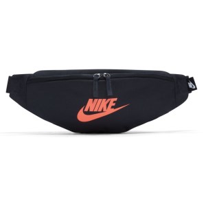 Nike Sportswear Heritage Hip Pack - DK Smoke Grey/Bright Mango