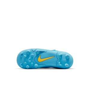 Nike Jr Mercurial Vapor 14 Club MG PS - Kids Multi-Ground Soccer Cleats - Chlorine Blue/Laser Orange