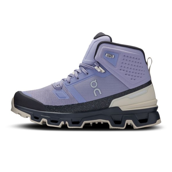 On Cloudrock 2 Waterproof - Womens Hiking Shoes - Alloy/Eclipse