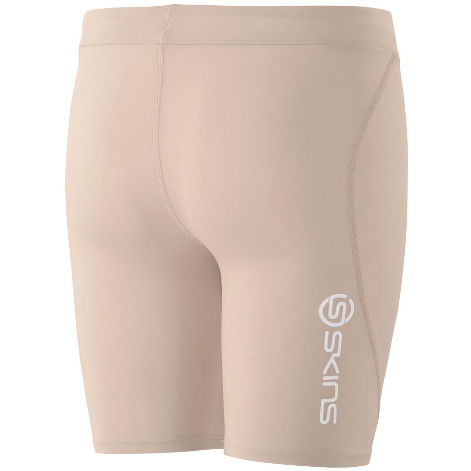 Skins Series-1 Youth Kids Compression Half Tights - Red
