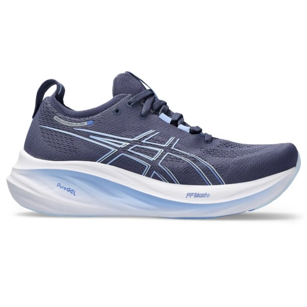 Asics Gel Nimbus 26 - Womens Running Shoes - Thunder Blue/Sapphire