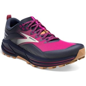 Brooks Cascadia 16 - Womens Trail Running Shoes - Peacoat/Pink/Suit