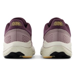 New Balance Fresh Foam X 860v14 - Womens Running Shoes - Ice Wine/Plum Brown/Silver Metallic