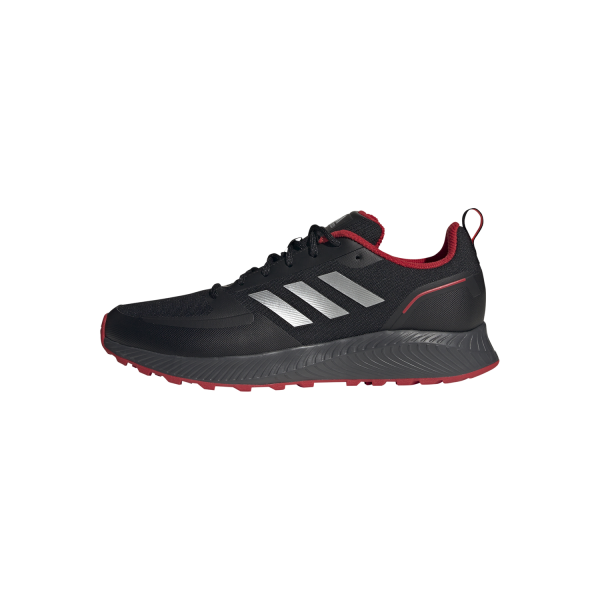 Adidas Runfalcon 2.0 TR - Mens Trail Running Shoes - Black/Silver/Metallic Grey