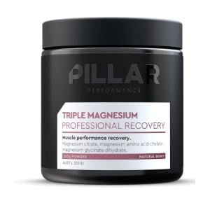 Pillar Triple Magnesium Professional Recovery Powder - Natural Berry - 200g