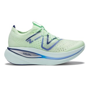 New Balance FuelCell Supercomp Trainer - Womens Running Shoes - Vibrant Spring Glo/Light