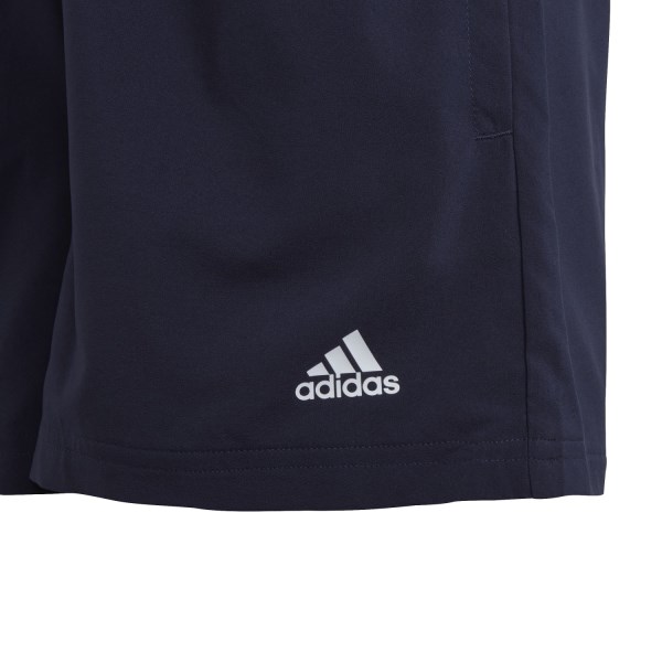 Adidas Essentials Small Logo Chelsea Kids Training Shorts - Legend Ink/White