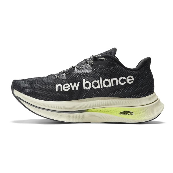 New Balance FuelCell SuperComp Trainer v2 - Mens Running Shoes - Black/White/Thirty Watt