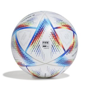 Adidas Al Rihla Pro FIFA World Cup™ Official Match Ball - Size 5 - White/Pantone