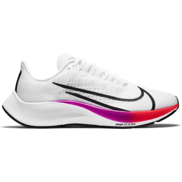 Nike Air Zoom Pegasus 37 - Womens Running Shoes - Aura/Flash Crimson