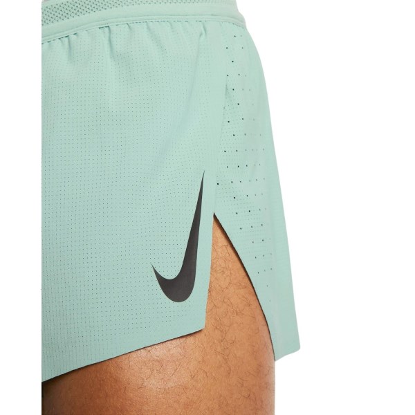 Nike AeroSwift 2 Inch Mens Running Shorts - Mineral/Black