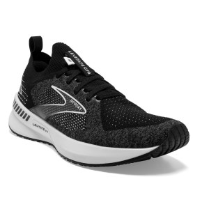 Brooks Levitate StealthFit GTS 5 - Womens Running Shoes - Black/Grey/White