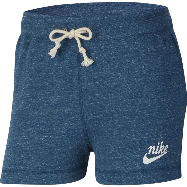 Nike Sportswear Gym Vintage Womens Shorts - Blue/Sail