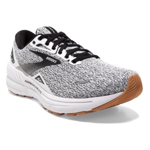 Brooks Adrenaline GTS 23 - Mens Running Shoes - Oreo White/Black