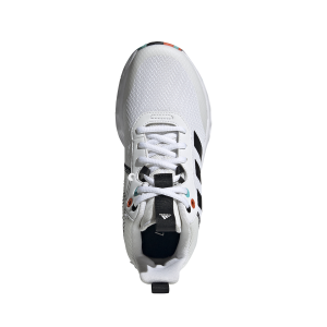 Adidas Own The Game 2.0 - Kids Basketball Shoes - White/Black/True Orange