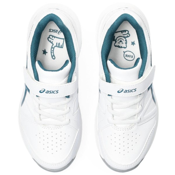 Asics Gel 550TR PS - Kids Cross Training Shoes - White/Restful Teal