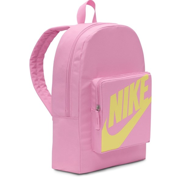 Nike Classic Kids Backpack Bag - Pink Rise/Pink Rise/Light Laser Orange