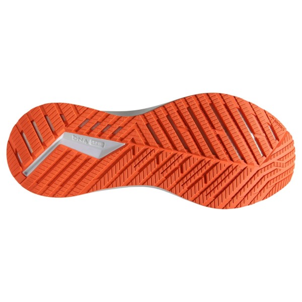 Brooks Levitate GTS 5 - Mens Running Shoes - Grey/Peacoat/Flame