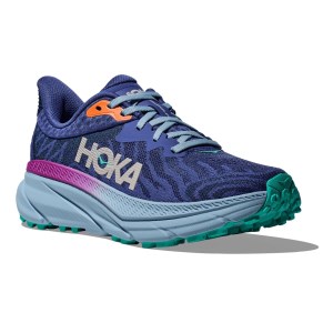 Hoka Challenger ATR 7 - Womens Trail Running Shoes - Evening Sky/Drizzle