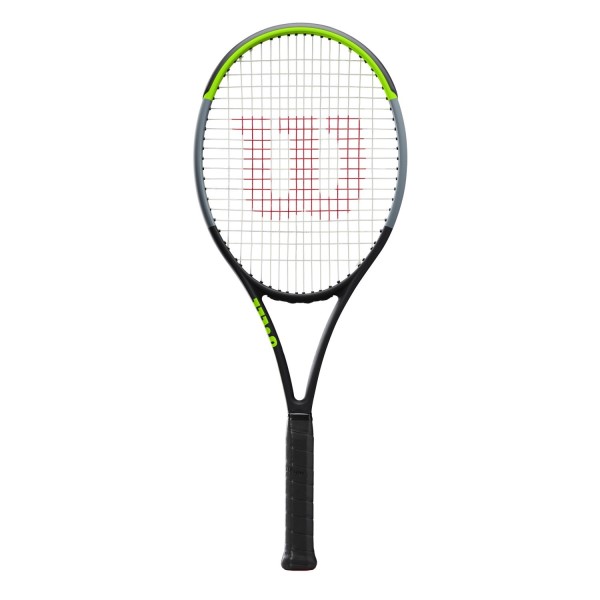 Wilson Blade 100UL V7.0 Tennis Racquet - Black/Green/Grey