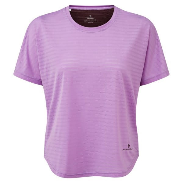 Ronhill Life Agile Womens Running T-Shirt - Heather/Cocoa