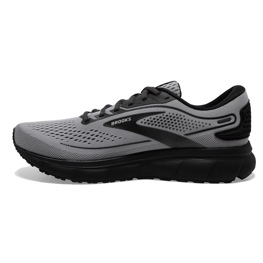 Brooks Trace 2 - Mens Running Shoes - Alloy/Black/Ebony | Sportitude ...