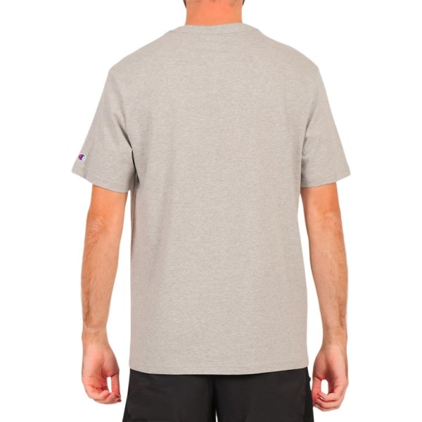 Champion Sports Stripe Mens T-Shirt - Grey