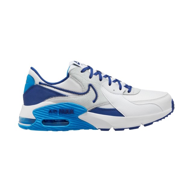 Nike Air Max Excee - Mens Sneakers - White/Deep Royal Blue/Photo Blue ...
