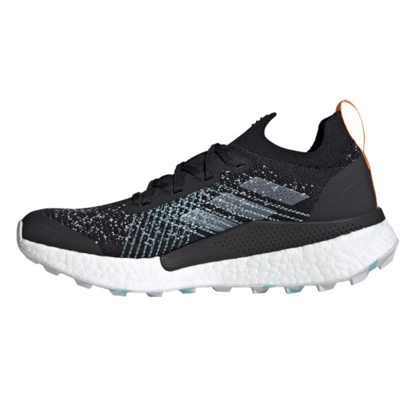 Adidas Terrex Two Ultra Parley - Womens Trail Running Shoes - Core Black/Dash Grey/Blue
