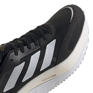 Adidas Adizero Boston 10 - Mens Running Shoes - Black/White/Gold Metallic