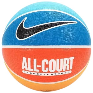 Nike Everyday All Court 8P Indoor/Outdoor Basketball - Size 7 - Team Orange/Imperial Blue/Sail
