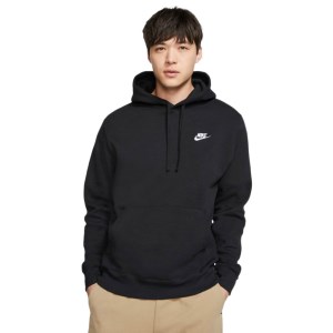 Nike Sportswear Club Fleece Pullover Mens Hoodie - Black