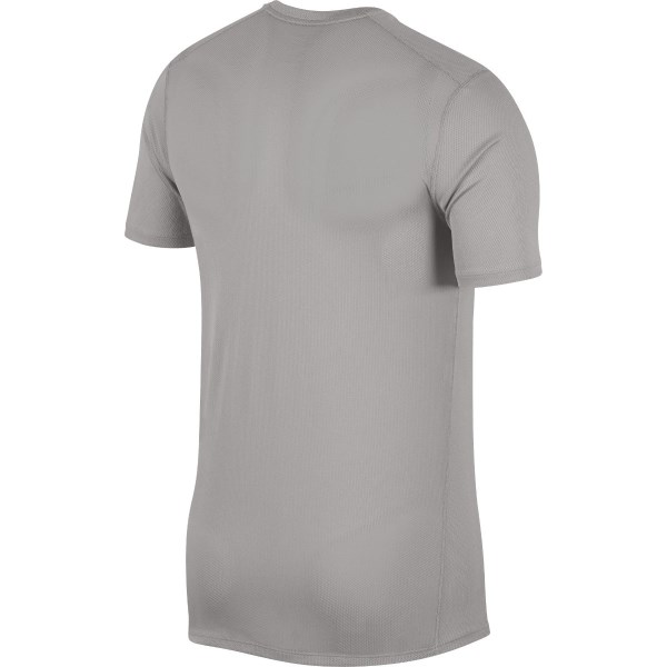 Nike Breathe Mens Running T-Shirt - Grey