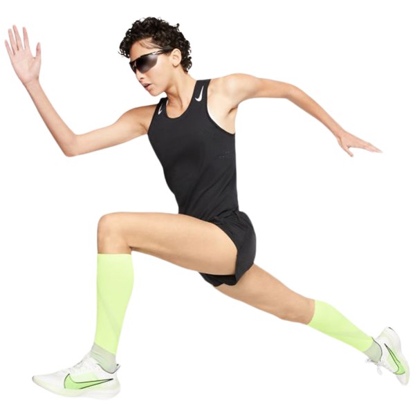 Nike AeroSwift Womens Running Singlet - Black/White
