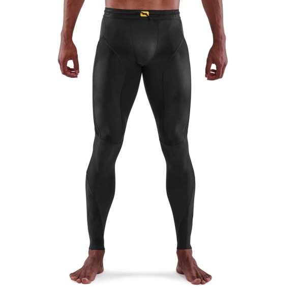 Skins Series-5 Mens Compression Long Tights - Black | Sportitude