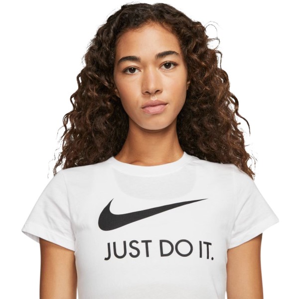 Nike Sportswear Just Do It Womens T-Shirt - White