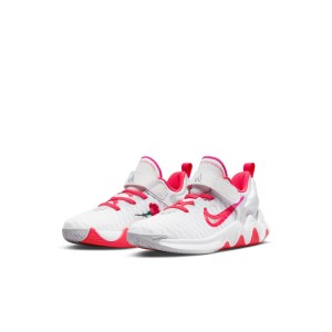 Nike Giannis Immortality PSV - Kids Basketball Shoes - White/Siren Pink/Prime Pure Platinum