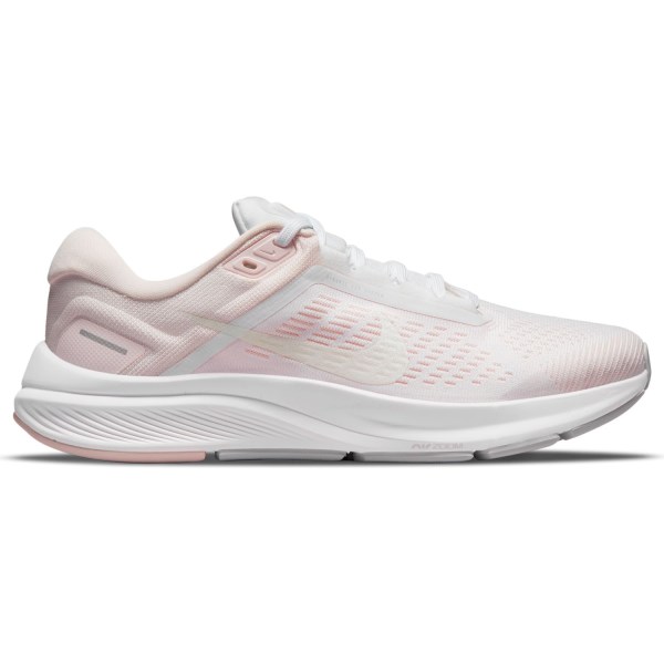 Nike Air Zoom Structure 24 - Womens Running Shoes - White/Barely Green/Light Soft Pink
