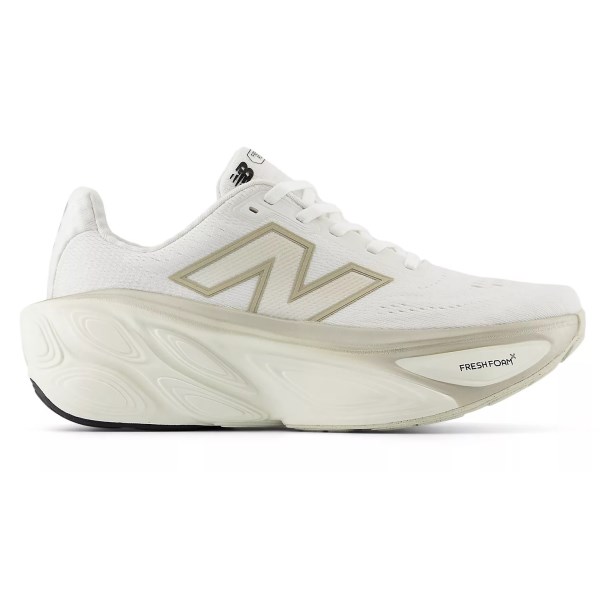 New Balance Fresh Foam X More v5 - Womens Running Shoes - White/Gold