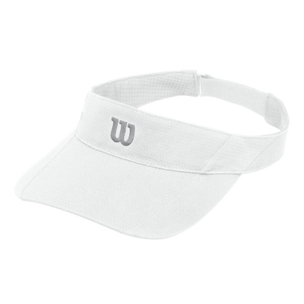 Wilson Rush Knit Ultralight Womens Tennis Visor - White