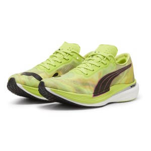 Puma Deviate Nitro Elite 2 Psychedelic Rush - Mens Running Shoes - Lime Pow/Black/Poison Pink