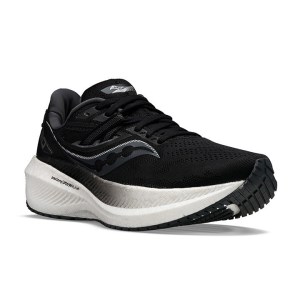 Saucony Triumph 20 - Mens Running Shoes - Black/White